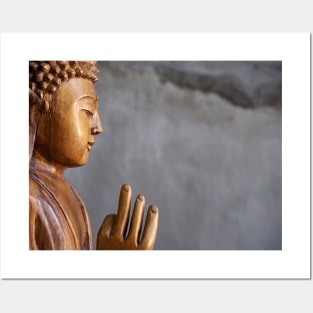 Wall Art Print - BUDDHA Namaste - canvas, Photo print, artboard print, poster Canvas Print Posters and Art